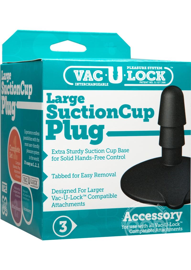 Vac U Lock Large Suction Cup Plug Accessory