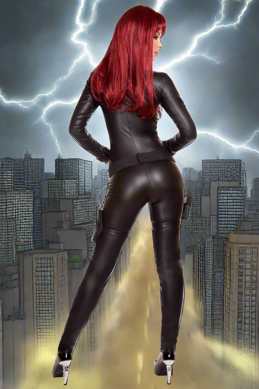 Black Widow Inspired Costume by ROMA in Size S, M, or L