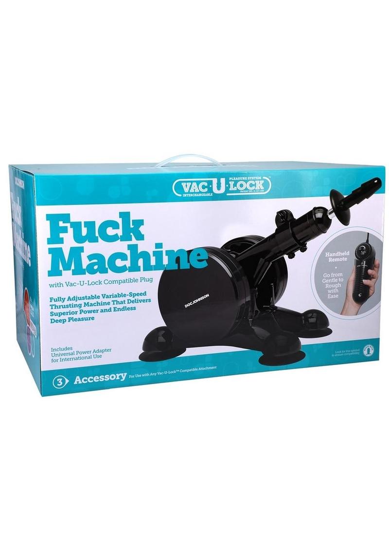 Vac-U-Lock Fuck Machine by Doc Johnson