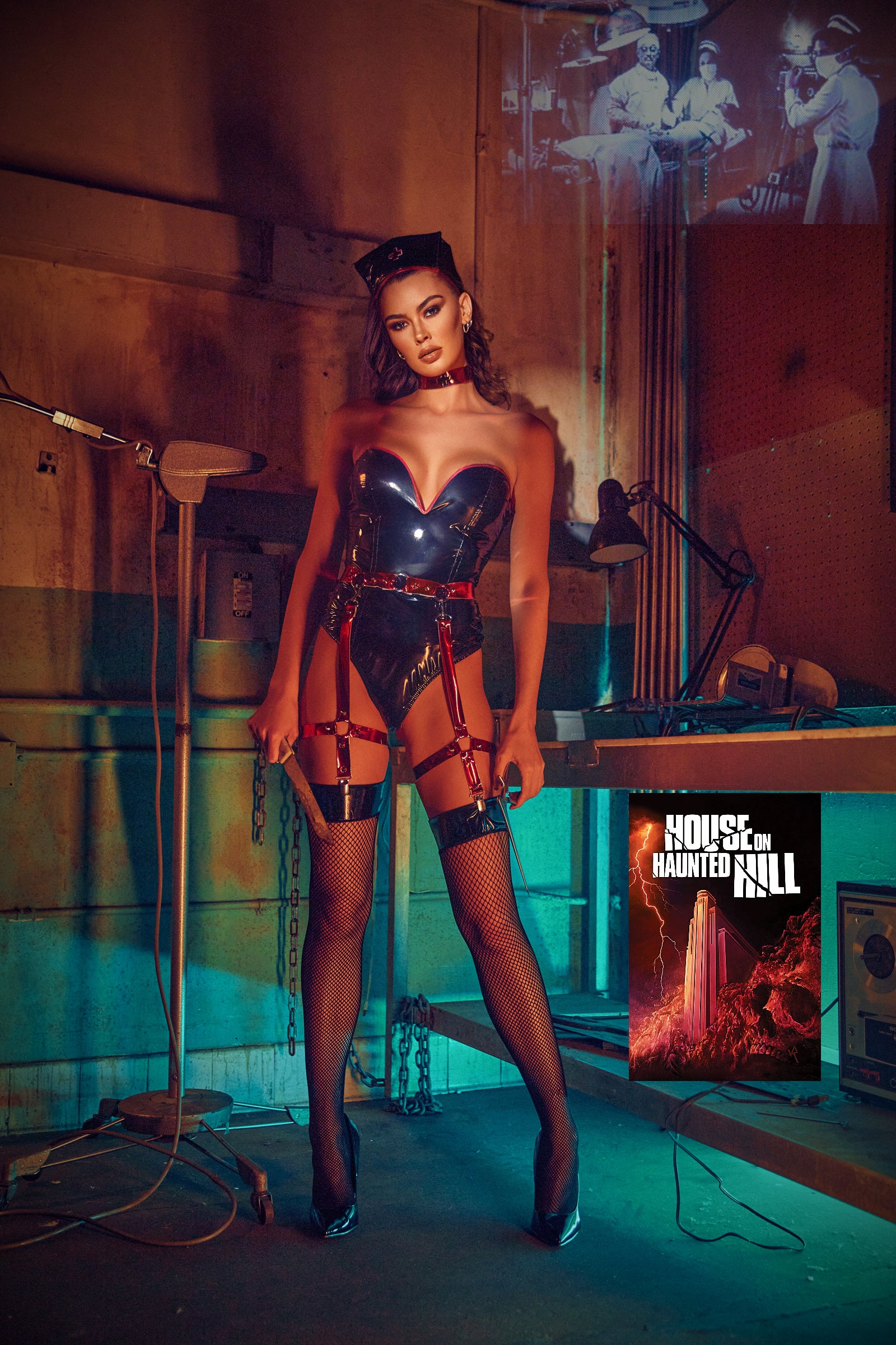 Night Shift Nurse Costume by Roma in Size S, M, or L