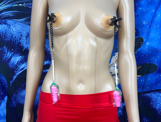 Edible Pecker Bullnose Adjustable Nipple Clamps