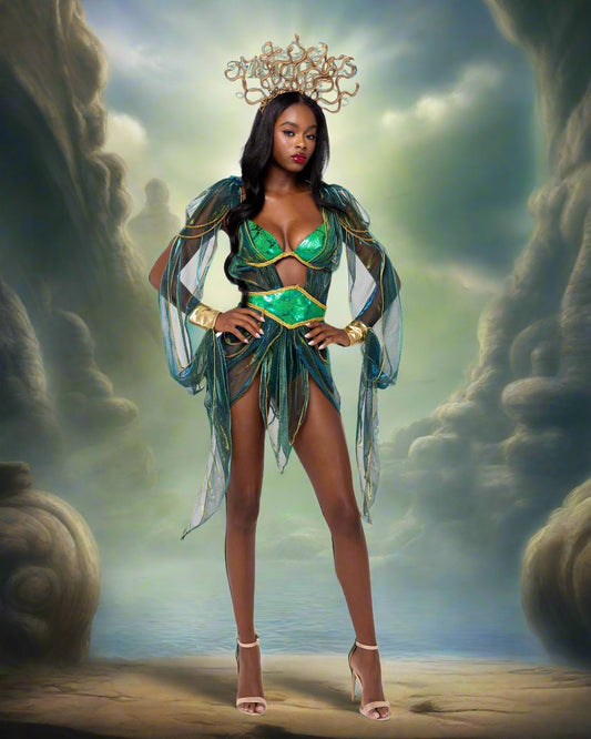 Sultry Medusa Costume by ROMA in Size S, M, or L