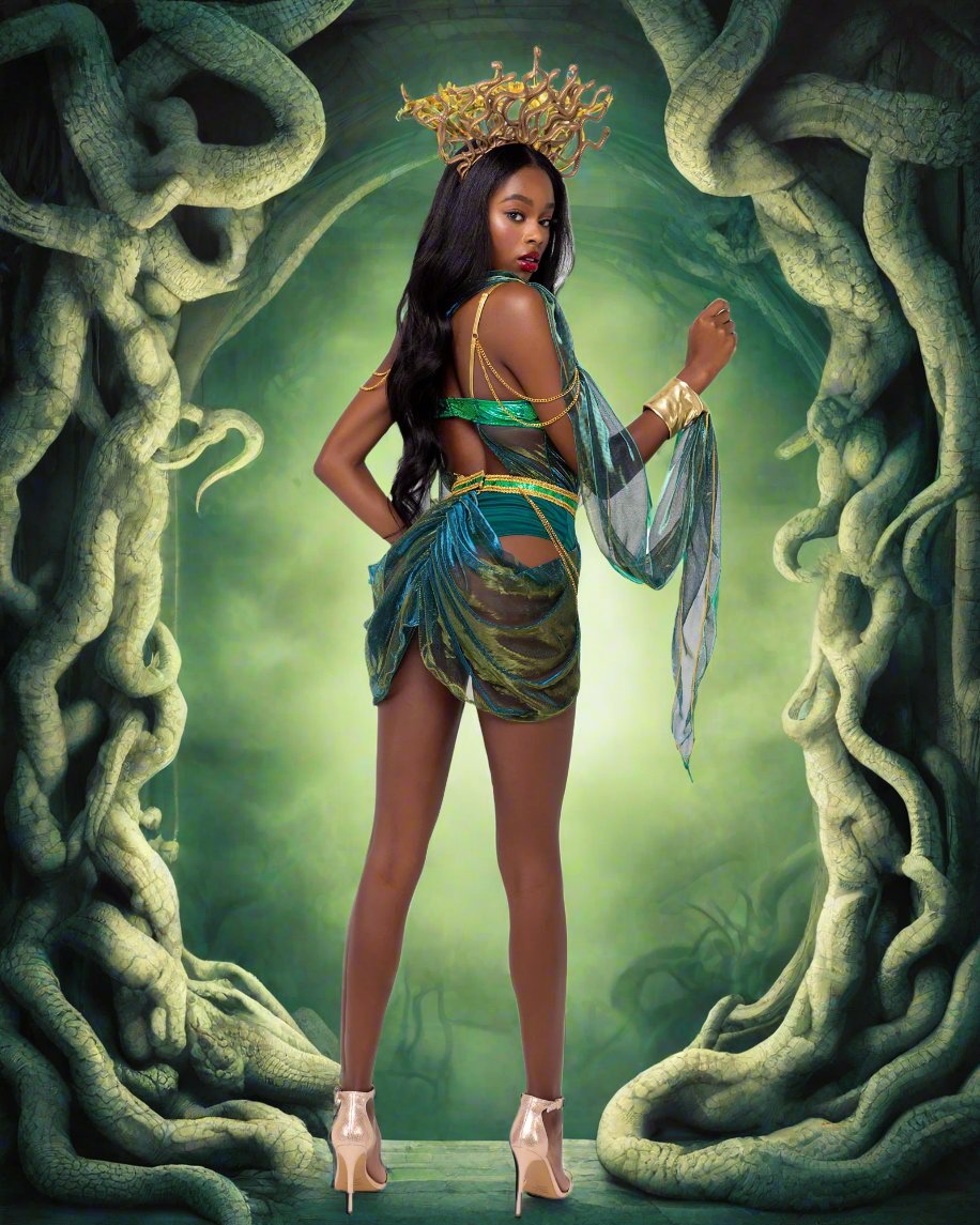 Sultry Medusa Costume by ROMA in Size S, M, or L