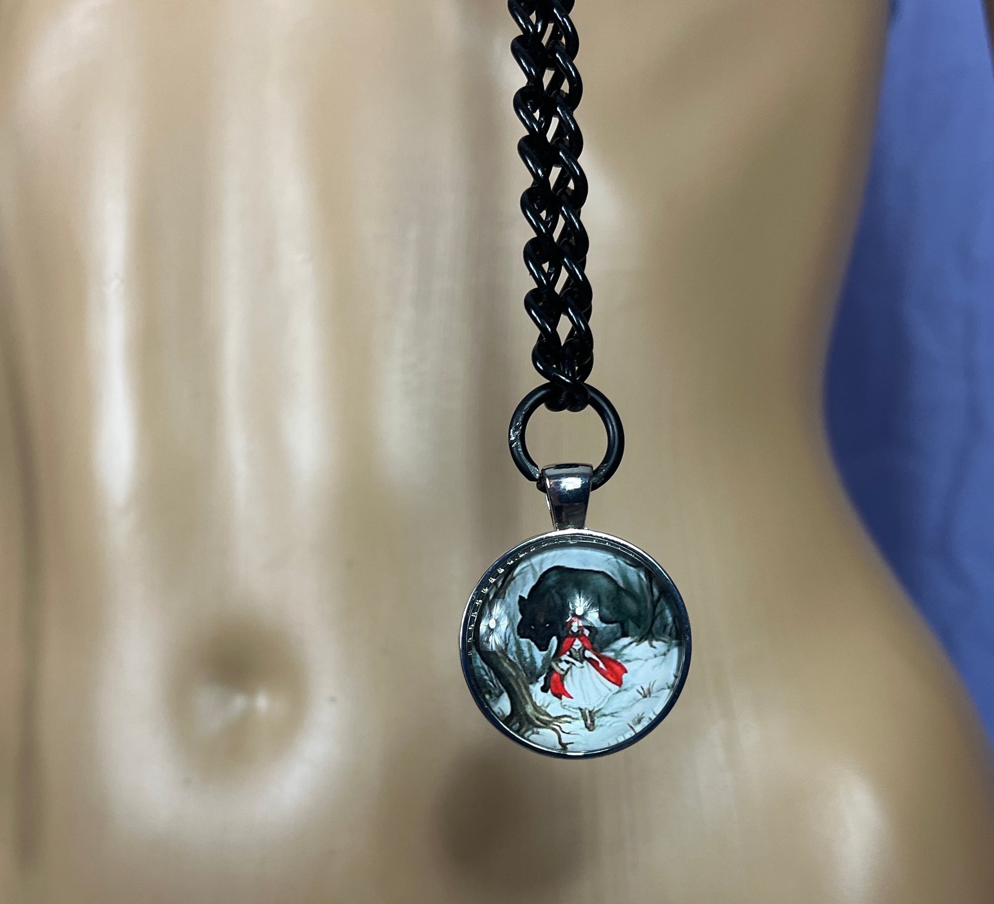 Little Red's Big Bad Bullnose Nipple Clamps with Tugging Chains