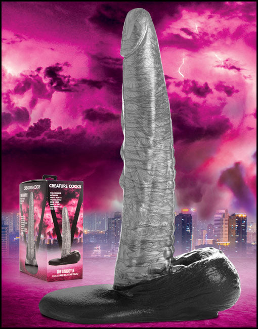 The Gargoyle Rock Hard Silicone Dildo 9.3 Inches