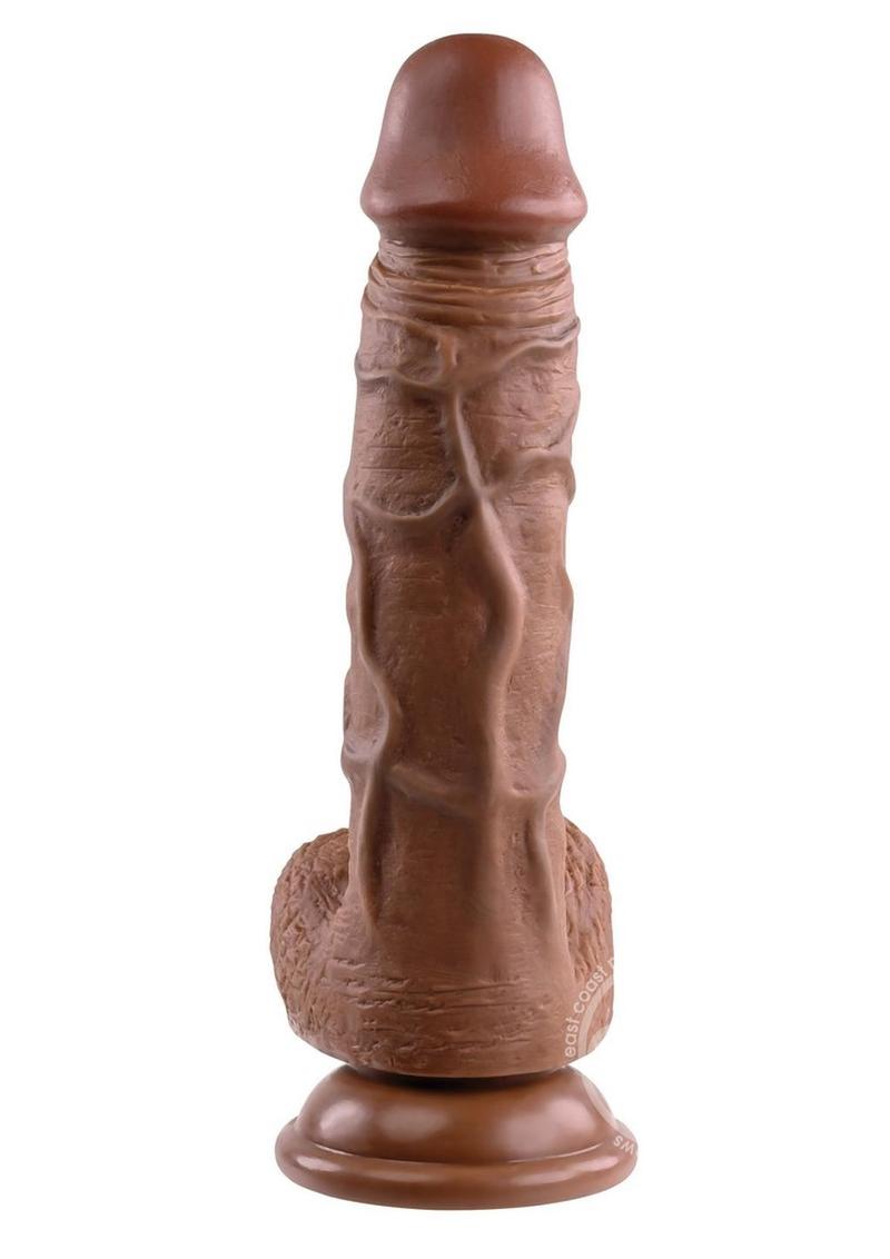 Realistic Dildo 8 Inches by Evolved Novelties in Black or White