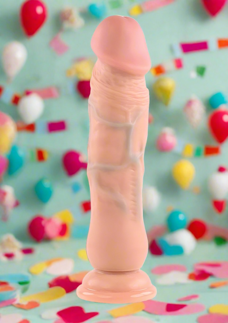 Realistic Dong 7 Inches by Evolved Novelties in Black or White