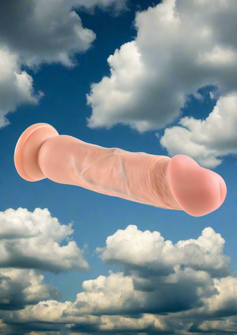 Realistic Dong 7 Inches by Evolved Novelties in Black or White