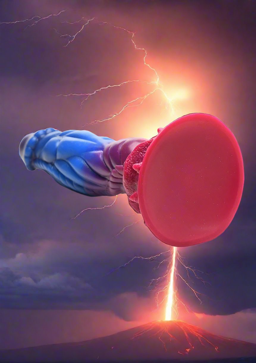 Intruder Alien Silicone 9 Inch Dildo