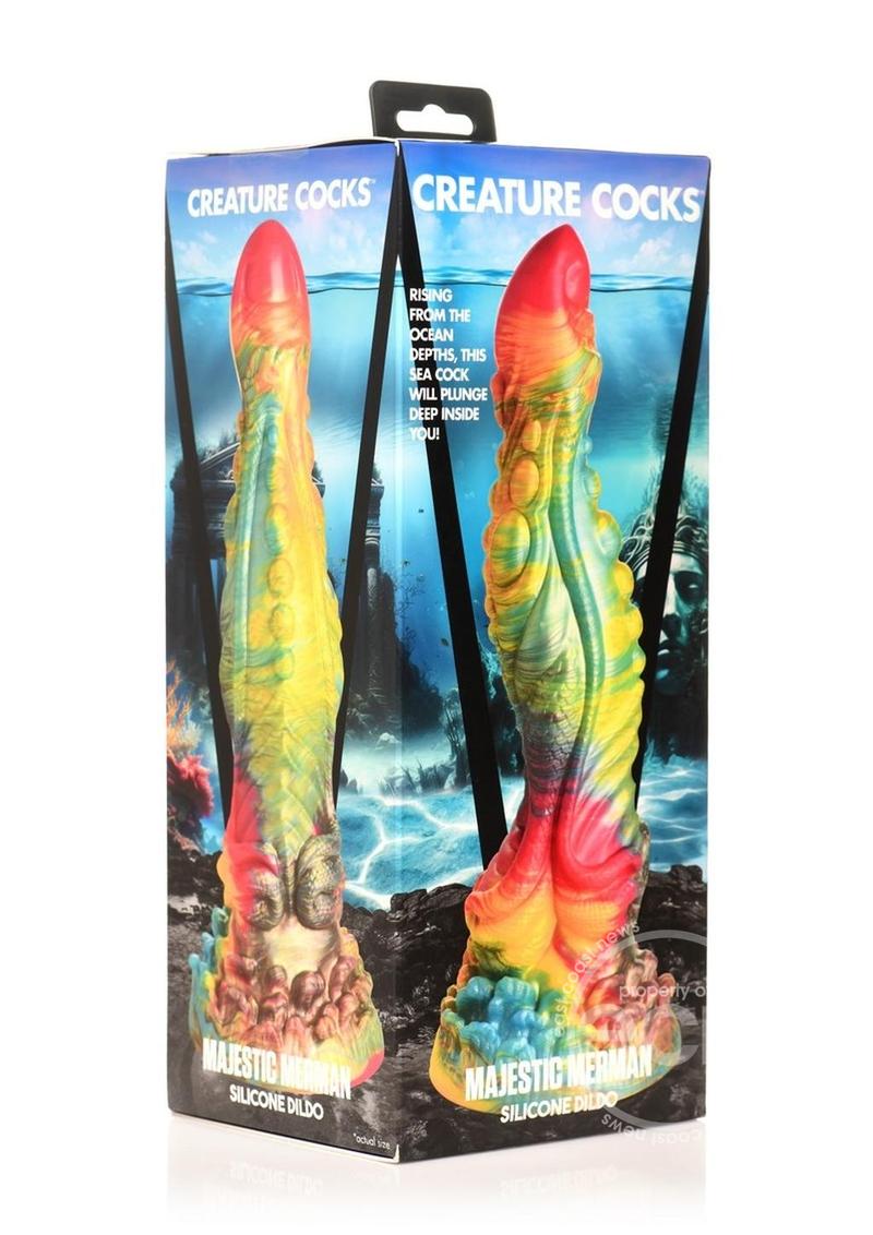 Majestic Merman Silicone Dildo