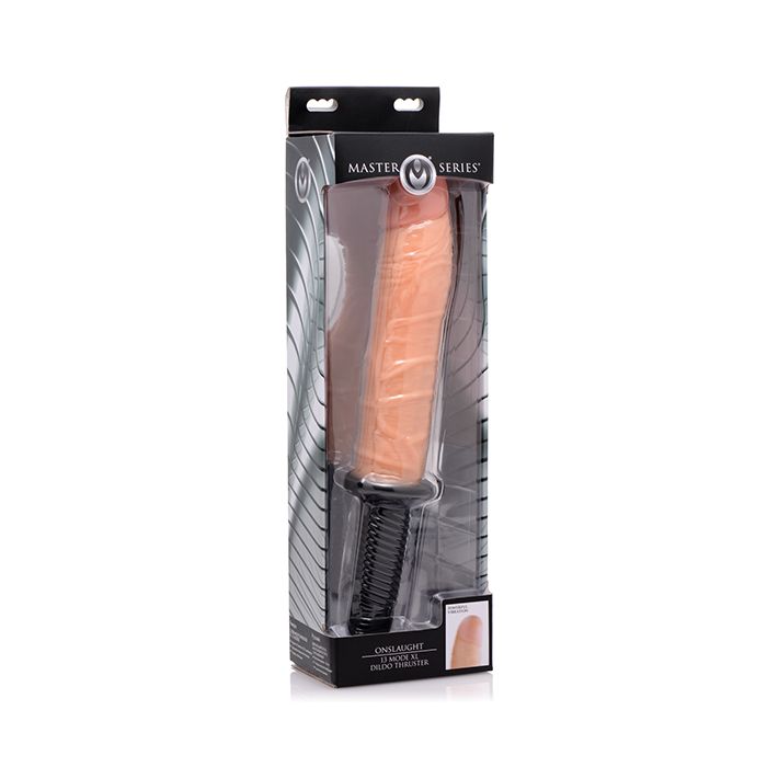 Onslaught 13 Mode XL Vibrating Dildo Thruster