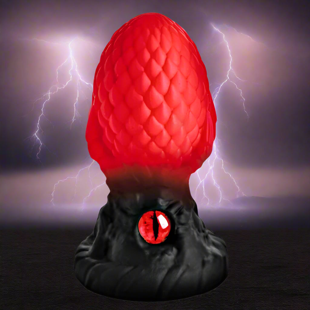 Eye of the Dragon Silicone Butt Plug