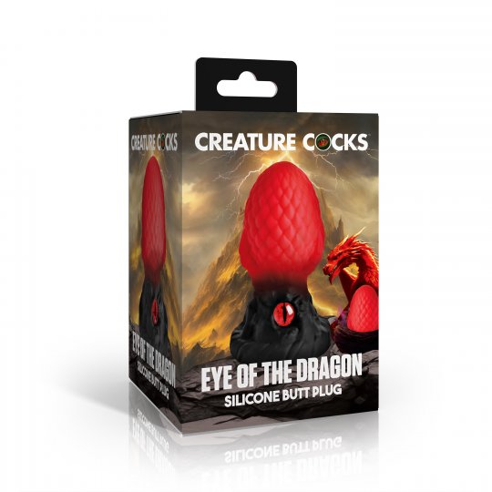 Eye of the Dragon Silicone Butt Plug