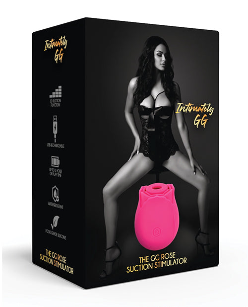 The GG Pink Rose Suction Stimulator