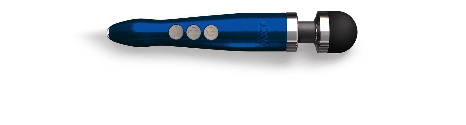 Doxy Die Cast 3R Wand Rechargeable Vibrating Body Massager - Blue