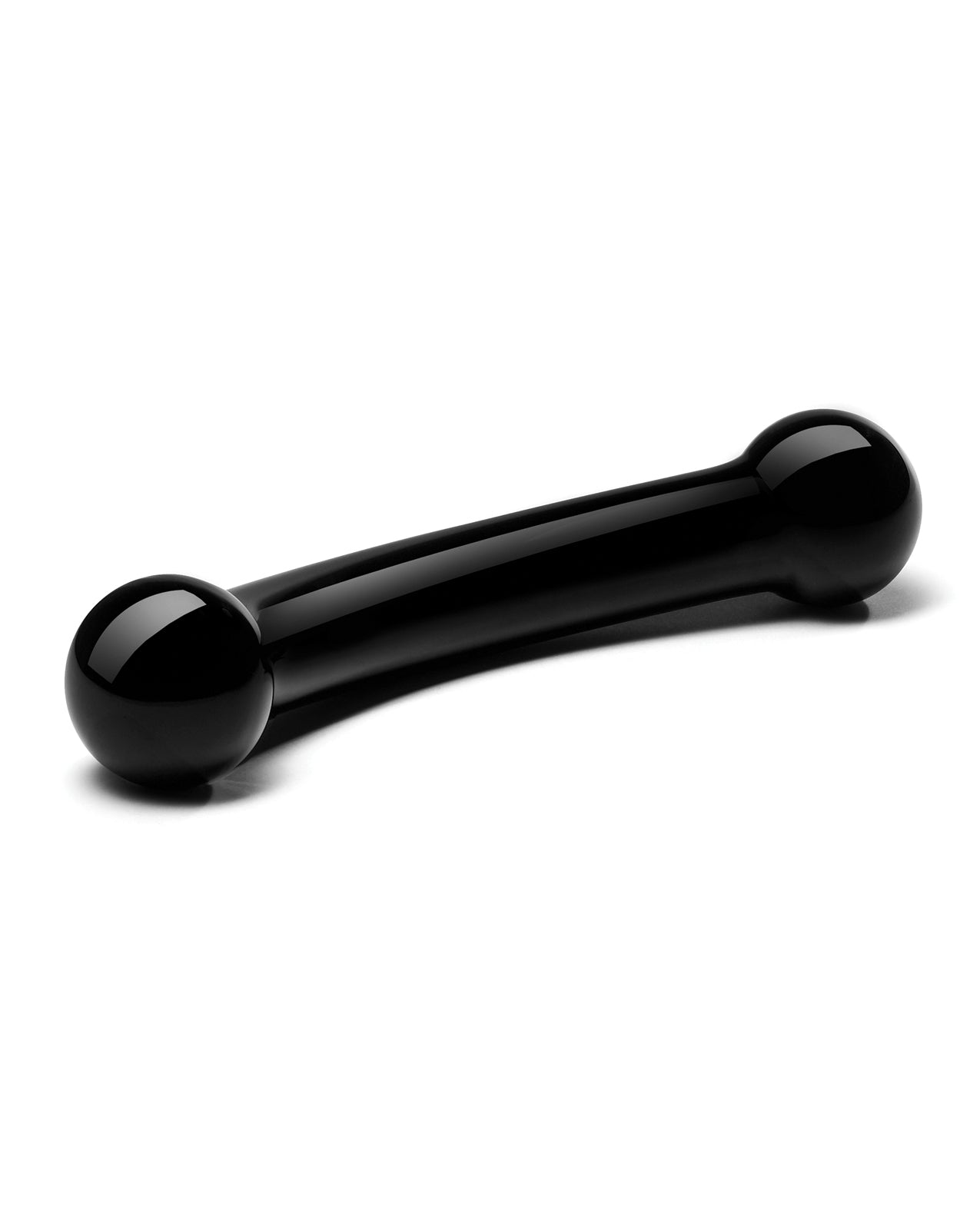 Glas Double Bull Black Glass Dildo