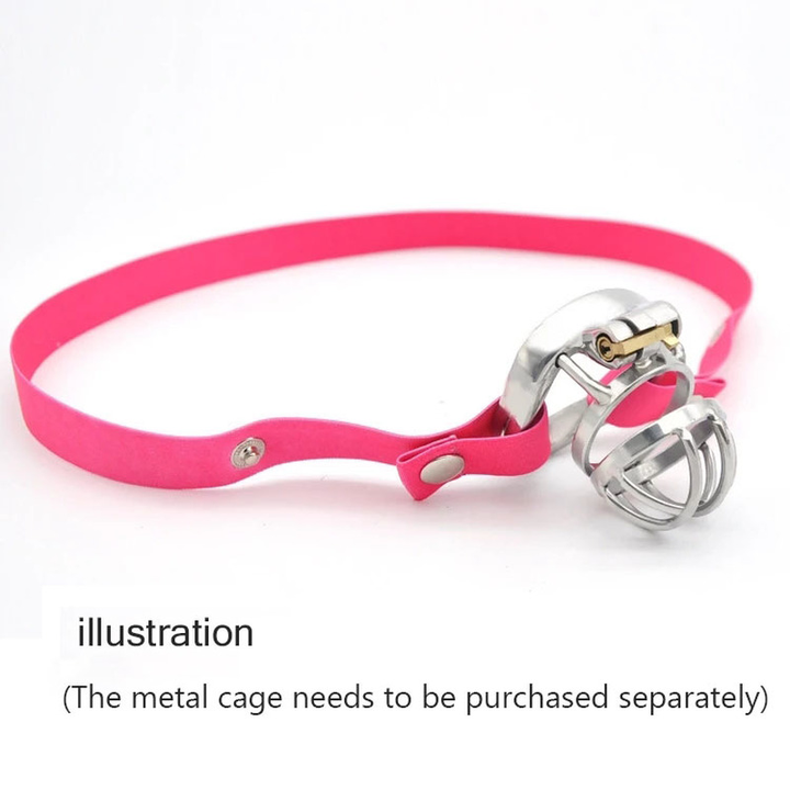 Chastity Cage Elastic Band Belt
