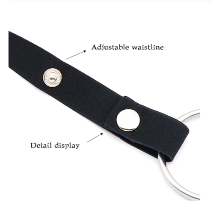 Chastity Cage Elastic Band Belt