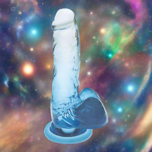 Blue Shades Gradient Dildo 7 Inches
