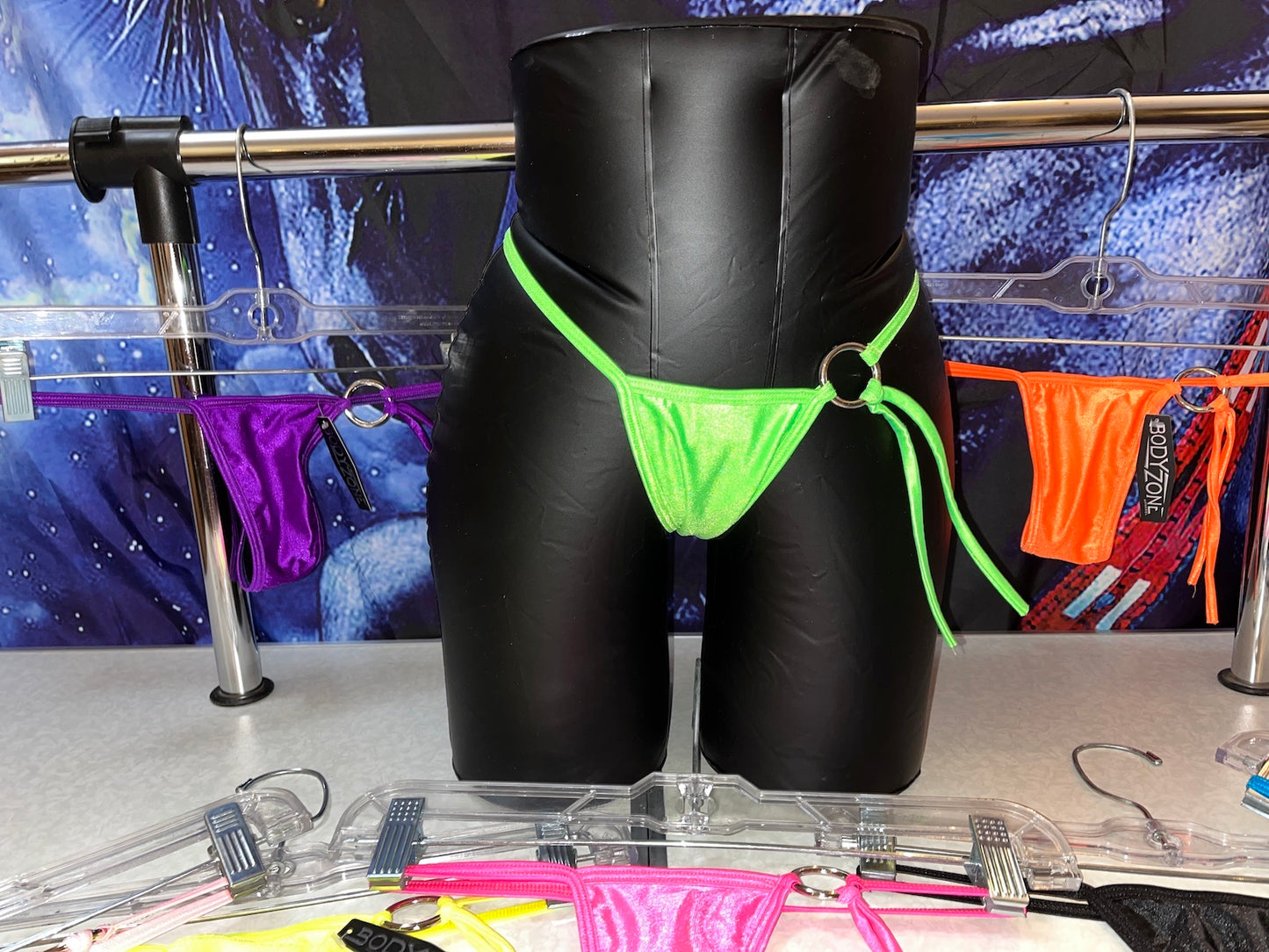 BodyZone Thong with Tassel Ring in 7 Color Choices