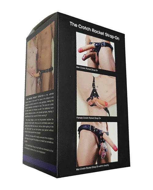 Locked In Lust Crotch Rocket Small Black Strap On