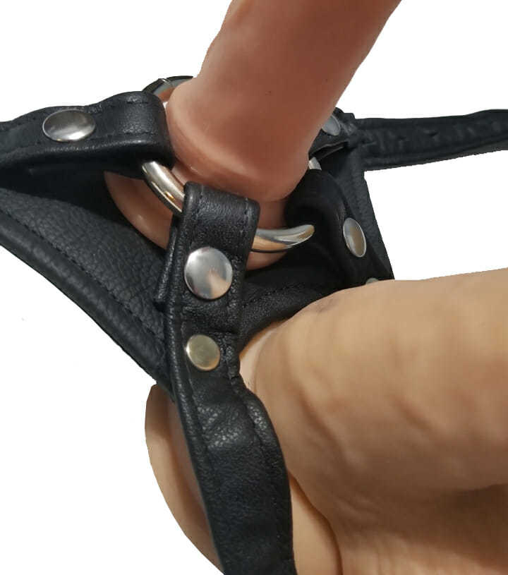 Locked In Lust Crotch Rocket Small Black Strap On