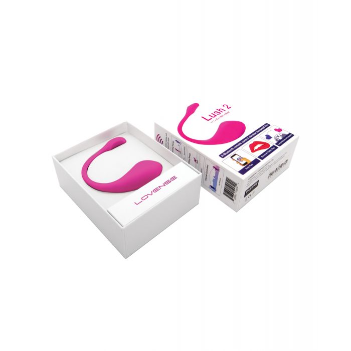 Lovense Lush 2.0 Sound Activated Pink Vibrator