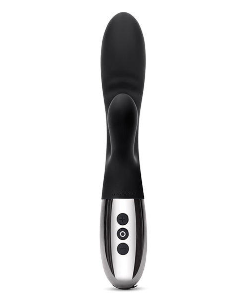 Le Wand Blend Double Motor Rabbit Rechargeable Vibrator in Rose Gold, Black, or Cherry