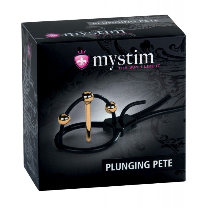 Mystim Plunging Pete with Corona Strap and Urethral Sound