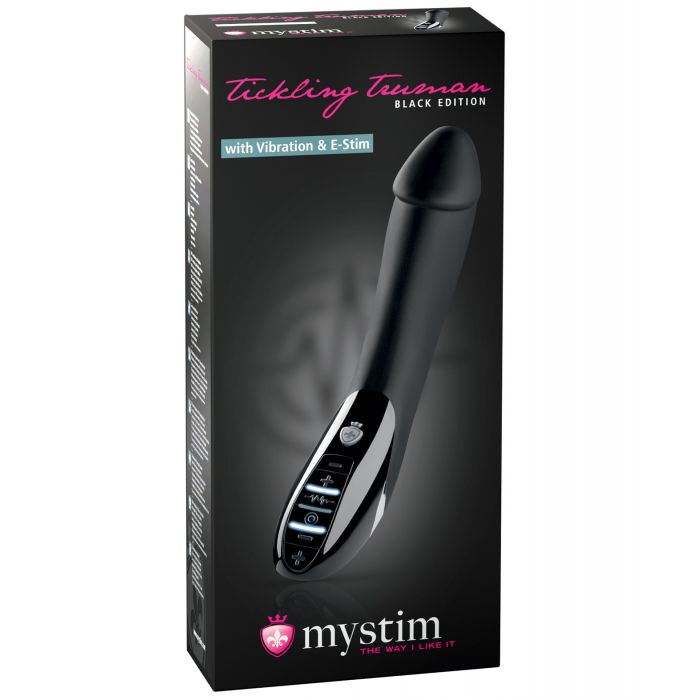 Mystim Tickling Truman eStim Vibrator Black Edition
