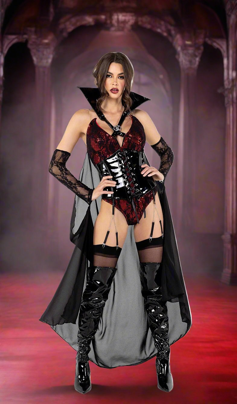 Playboy Vampire Costume by ROMA in Size S, M, L, or XL