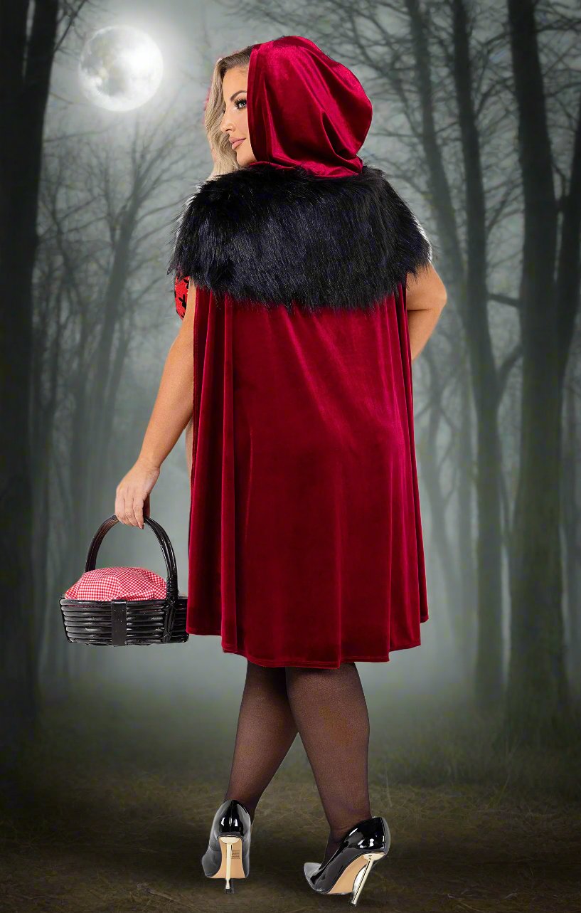 Playboy Lil Red Riding Hood by ROMA in Size S, M, L, XL, 1X, or 2X