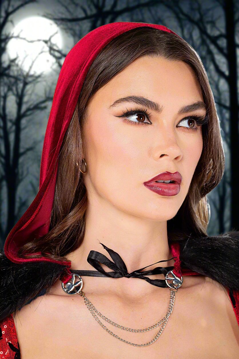 Playboy Lil Red Riding Hood by ROMA in Size S, M, L, XL, 1X, or 2X