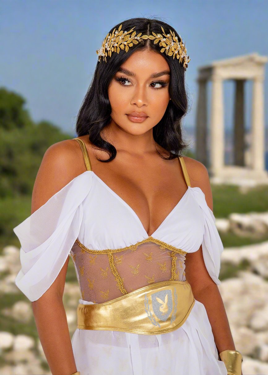 Playboy Roman Goddess Costume by ROMA in Size S, M, L, or XL