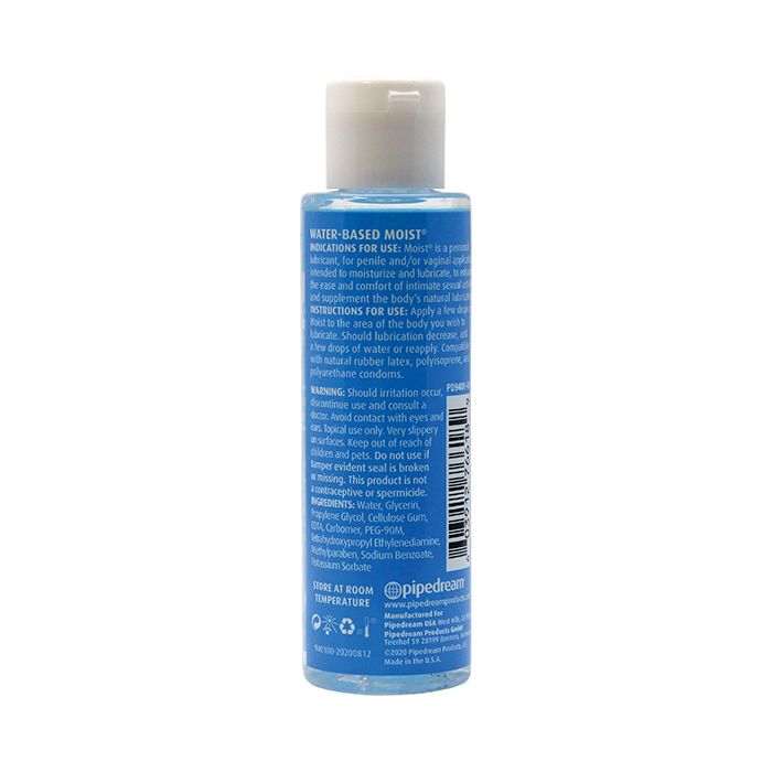 Moist Premium Formula Water-Based Personal Lubricant - 4.4oz