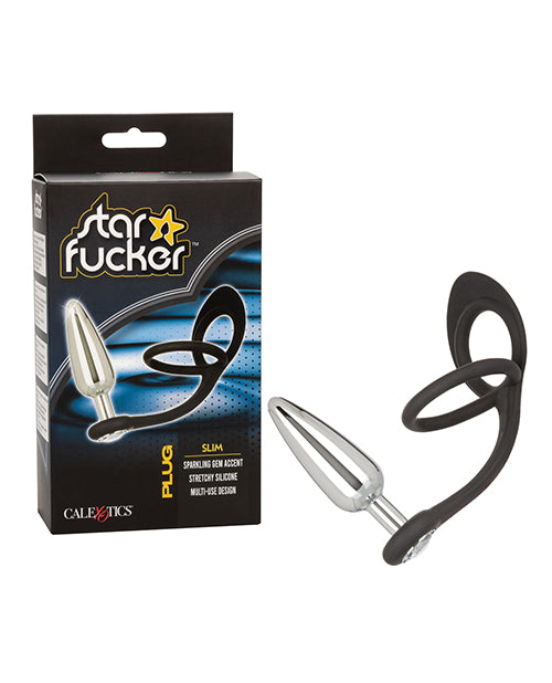 Star Fucker Gem Plug with Silicone Enhancer in 3 Style Choices