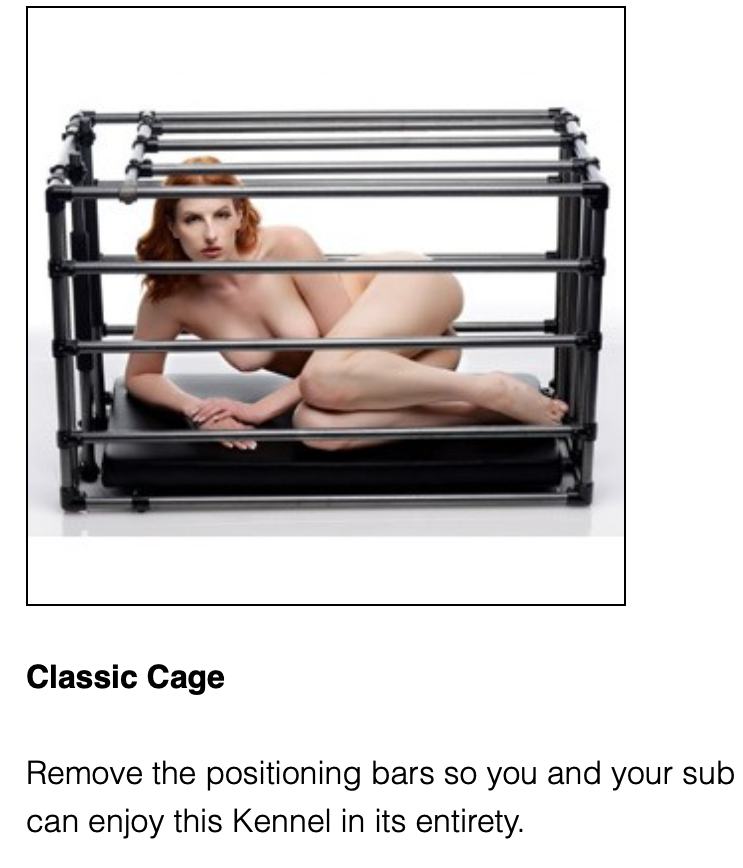 Kennel Adjustable Puppy Cage with Padded Board by Master Series