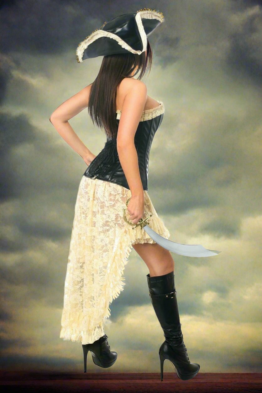 Top Drawer Pirate Wench Costume by Daisy Corsets in Size S, M, L, XL, 2X, 3X, 4X, 5X, or 6X