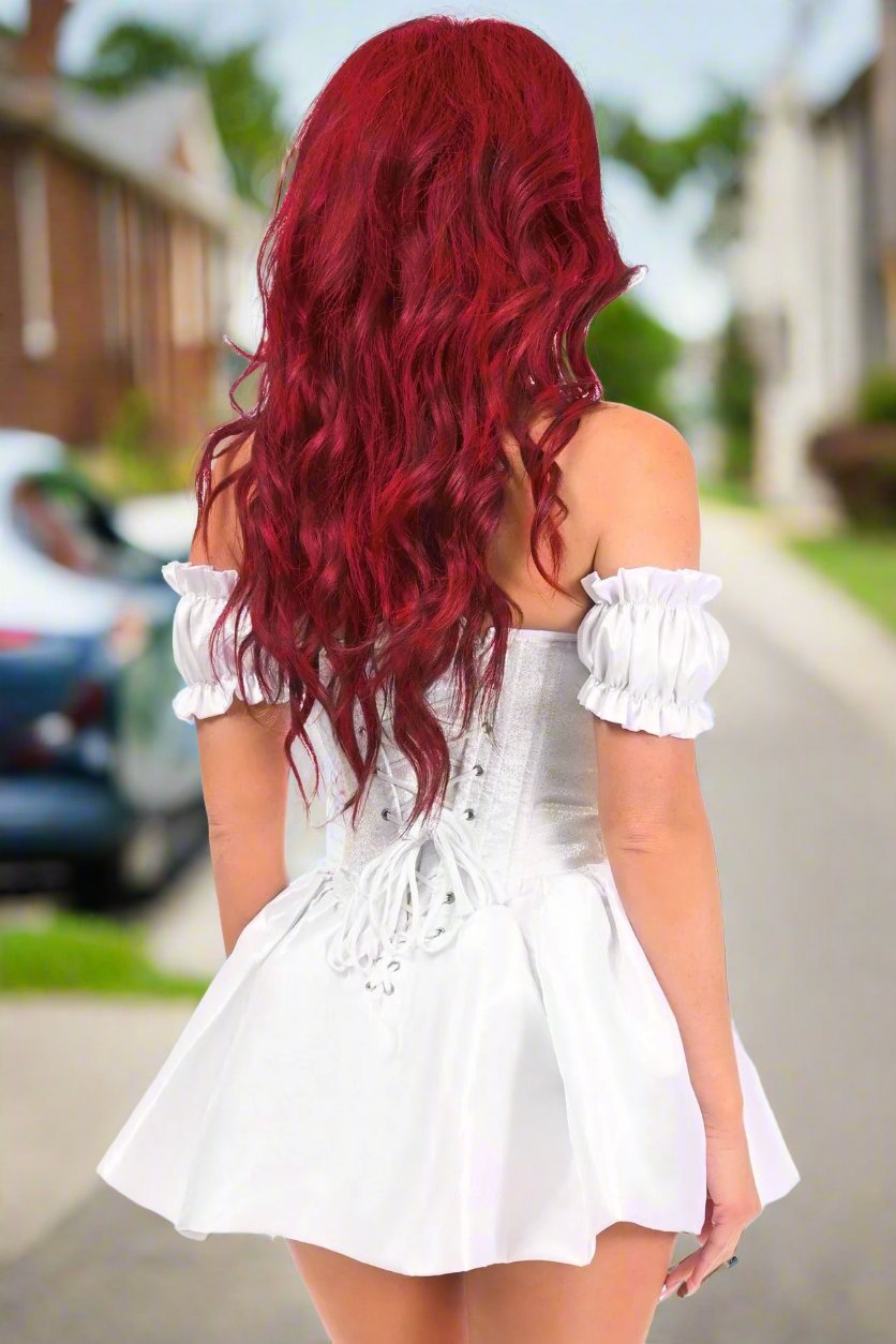 Top Drawer 3 Piece Killer Clown Corset Costume by Daisy Corsets in Size S, M, L, XL, 2X, 3X, 4X, 5X, or 6X