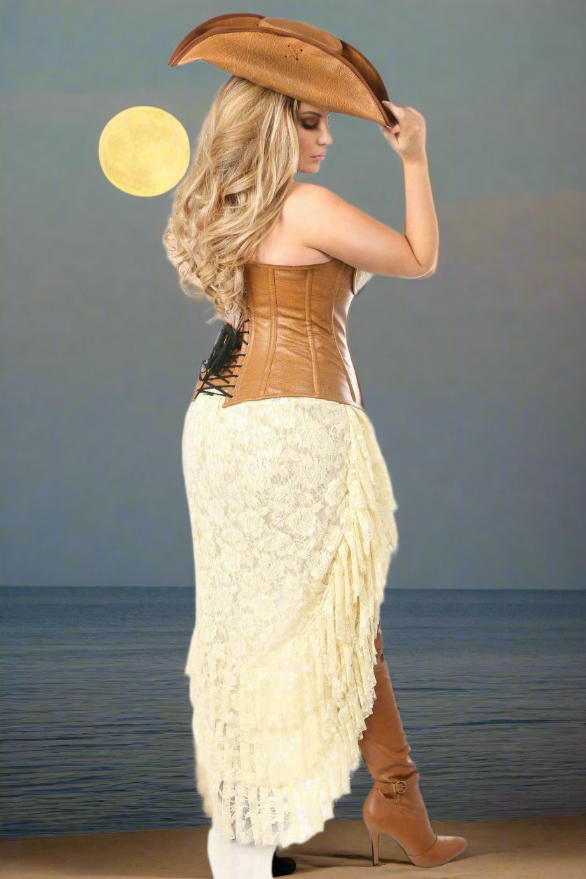 Top Drawer Sexy Pirate Corset Costume by Daisy Corsets in Size S, M, L, XL, 2X, 3X, 4X, 5X, or 6X