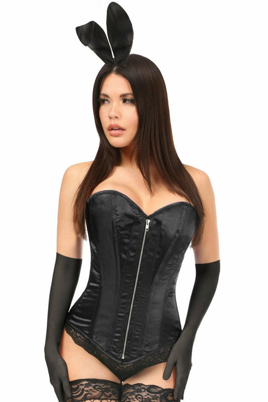 Top Drawer Satin Bunny Corset Costume by Daisy Corsets in Size S, M, L, XL, 2X, 3X, 4X, 5X, or 6X