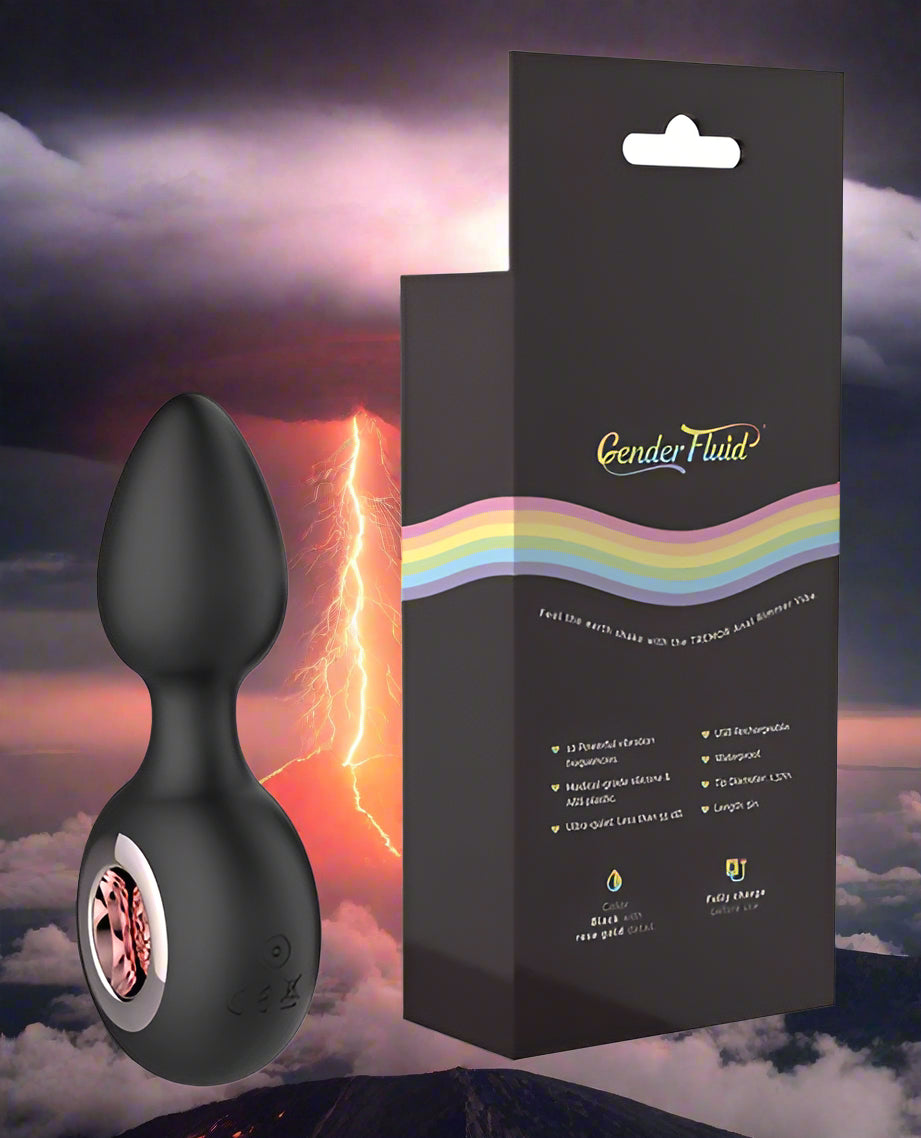 Gender Fluid Tremor Ring Plug Anal Vibe