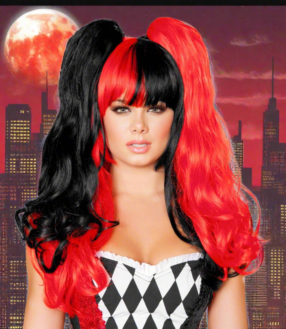 Harley Quinn Inspired Wig