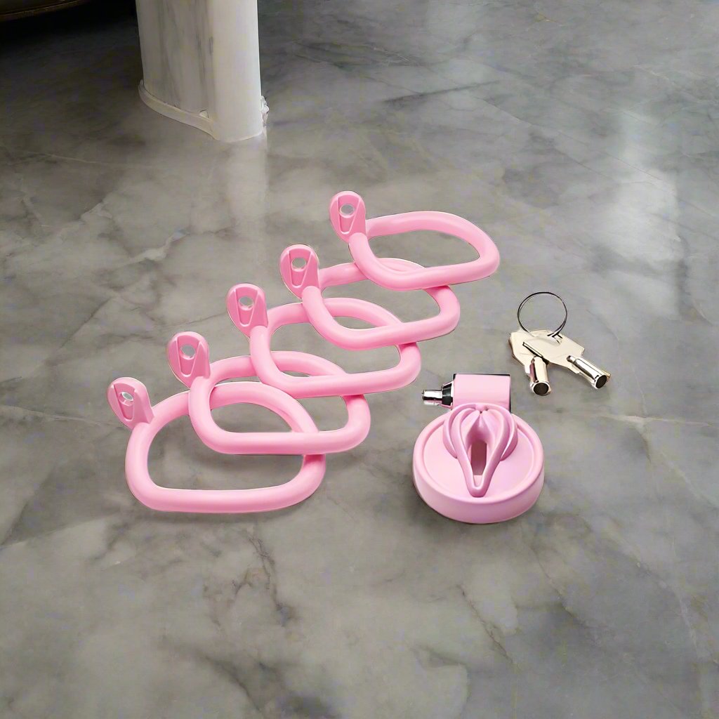 Master Series Pussification Vulva Locking Chastity Cage