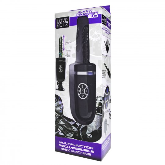 Jaxxx Hammer 2.0 Multifunction Rechargeable Sex Machine by Love Botz