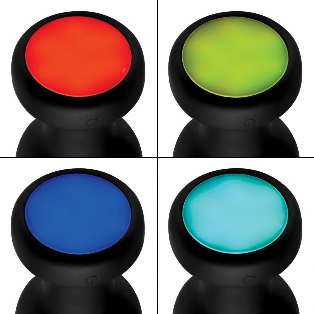 7X Light Up Rechargeable Anal Plug S, M, L