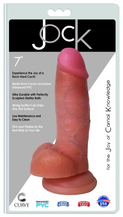 JOCK 7 Inch Dildo with Balls