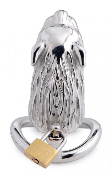 Tiger King Locking Chastity Cage by Master Series
