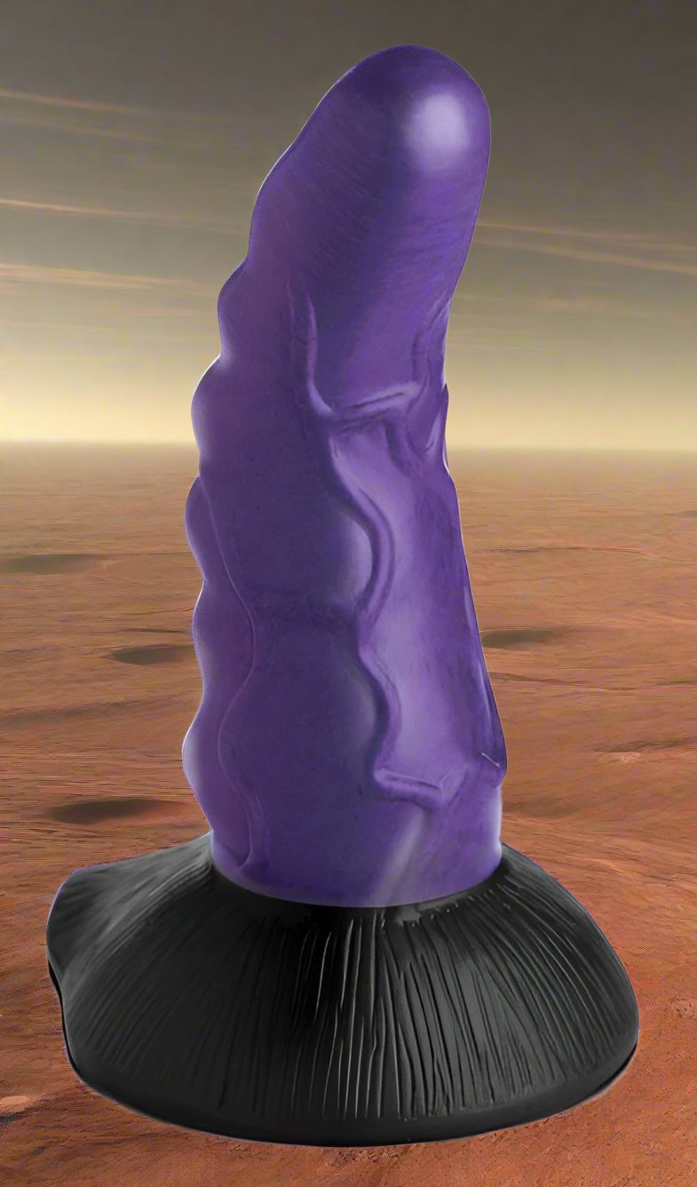 Orion Invader Veiny Space Alien Silicone Dildo 7.25 Inches