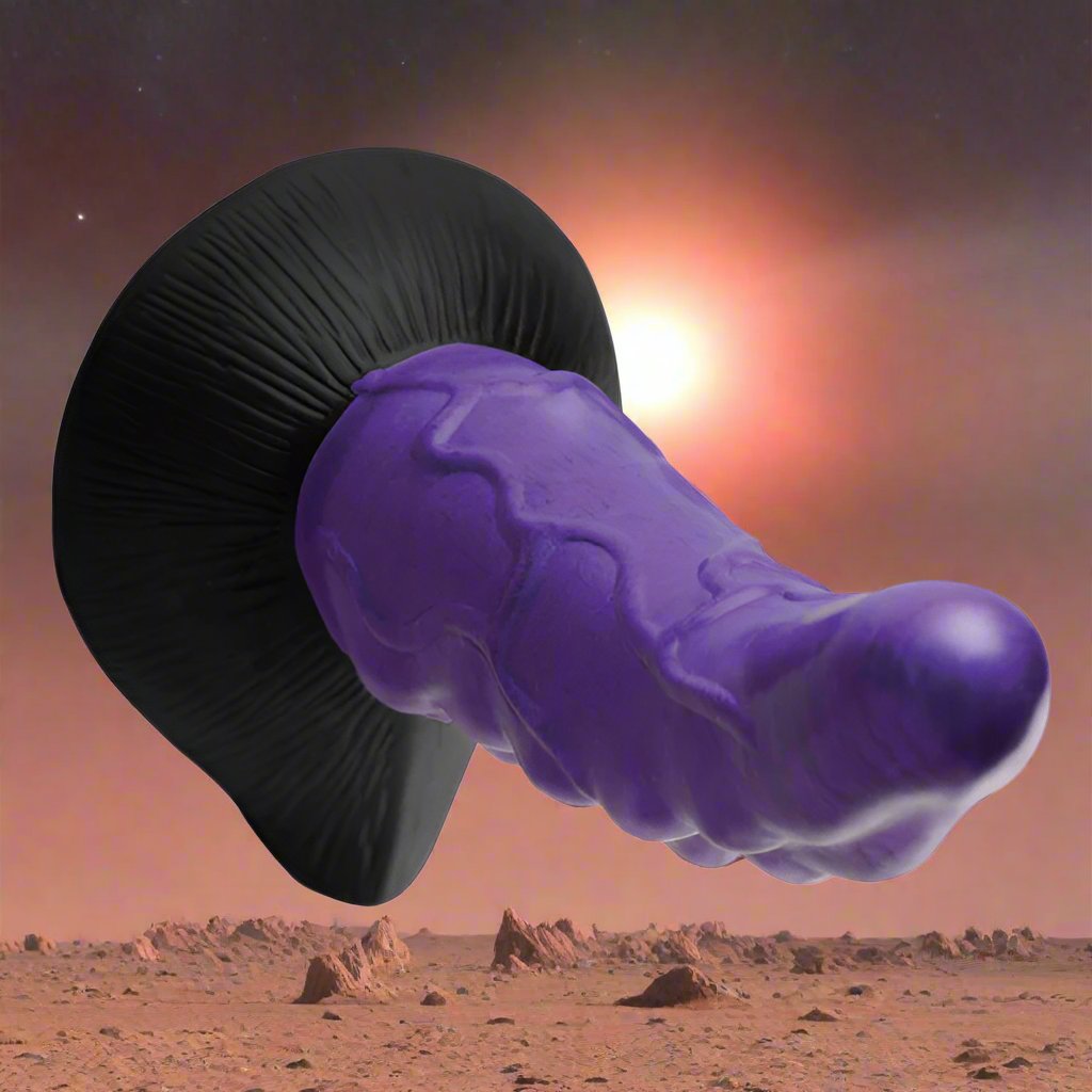 Orion Invader Veiny Space Alien Silicone Dildo 7.25 Inches